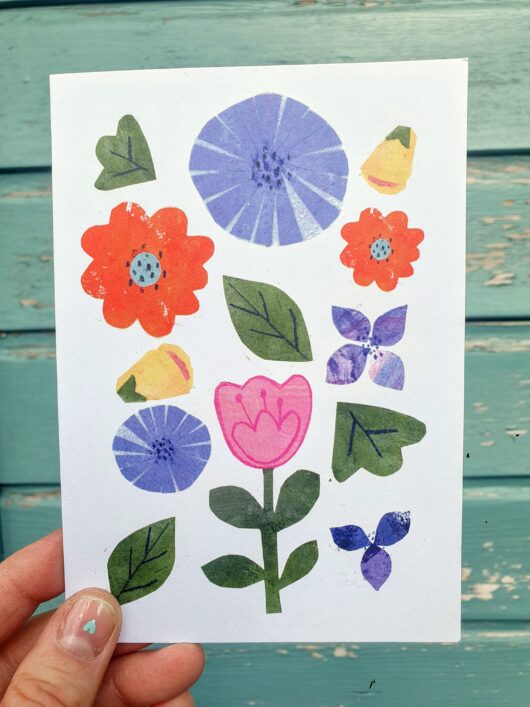 Pressed Flowers Card - Image 2